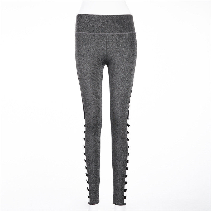 Loom & Soul™ Women’s Fitness Yoga Pants – High-Waist Stretch Leggings for Active Comfort