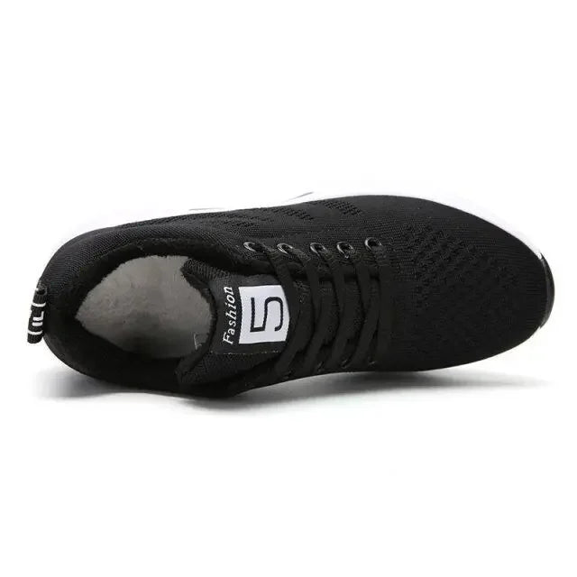 Loom & Soul Women’s Platform Sports Shoes – Breathable Height-Increase Sneakers