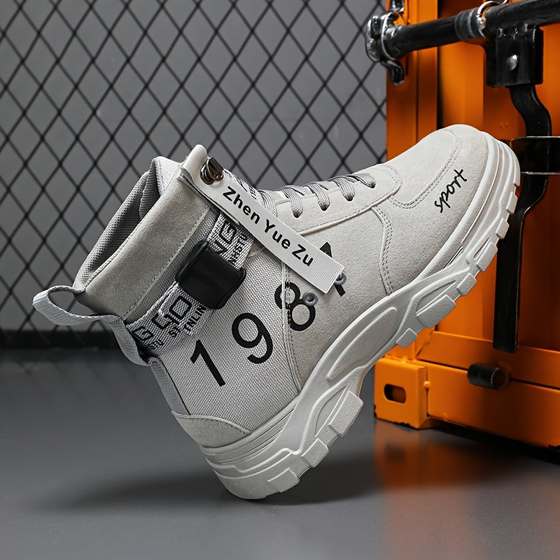 Men’s Stylish Hiking Boots – Durable Non-Slip Outdoor Ankle Boots