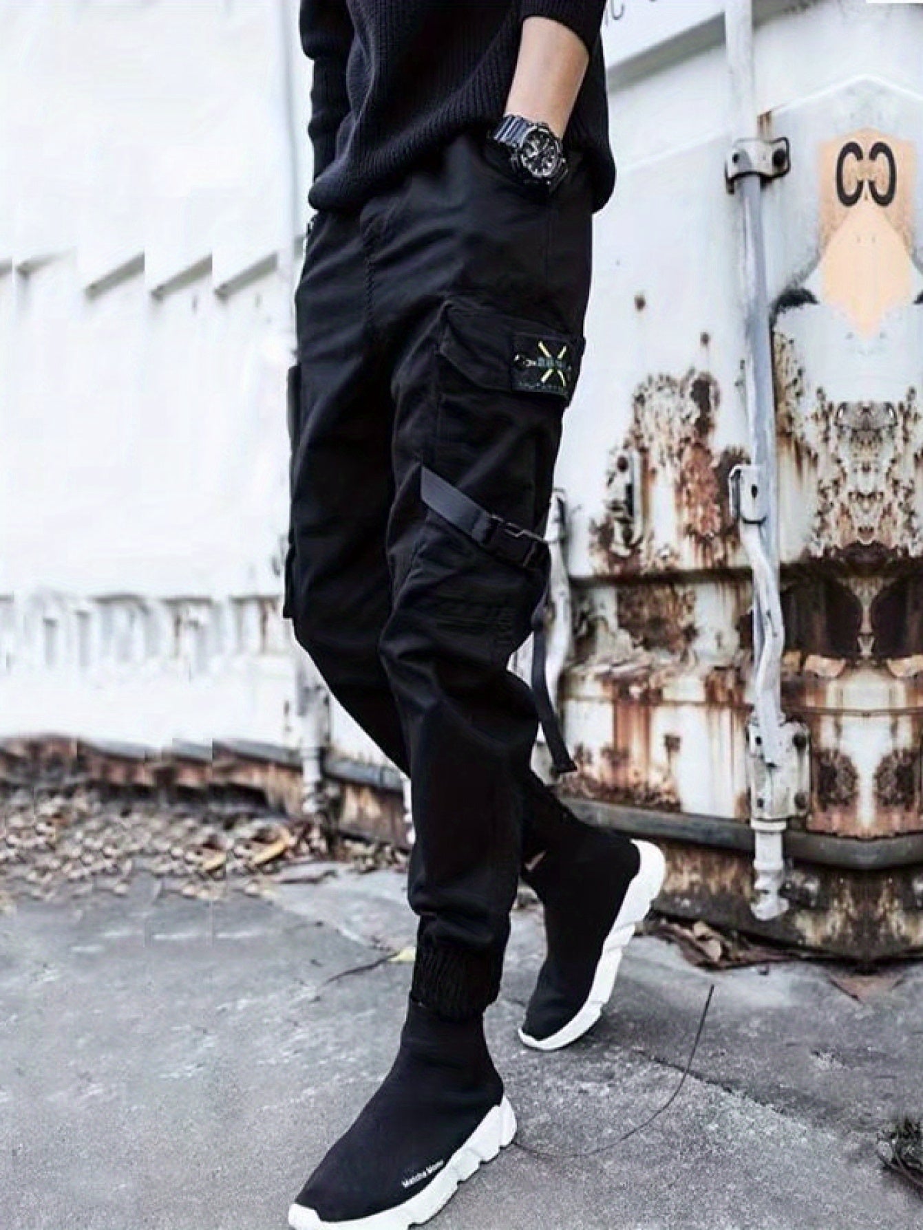 Men’s Slim Cargo Joggers – Trendy Street Pants