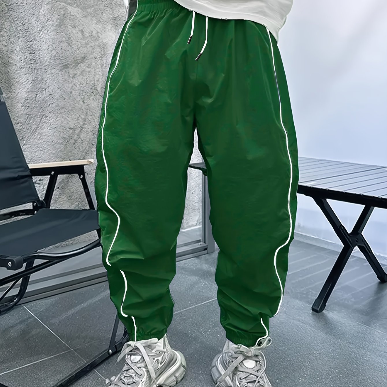 Men’s Loose-Fit Drawstring Pants – Breathable Casual Outdoor Joggers