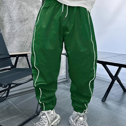 Men’s Loose-Fit Drawstring Pants – Breathable Casual Outdoor Joggers
