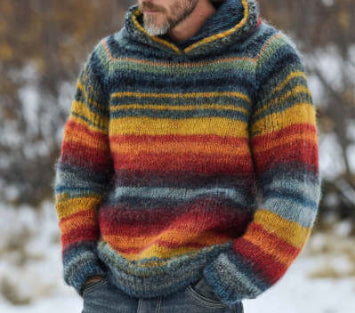 Sweat à capuche vintage pour homme – Coupe décontractée ample