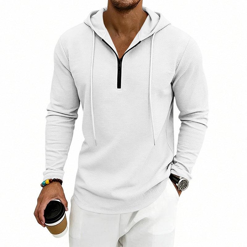 Men’s Minimal Long Sleeve Tee – Relaxed Fit Everyday Essential