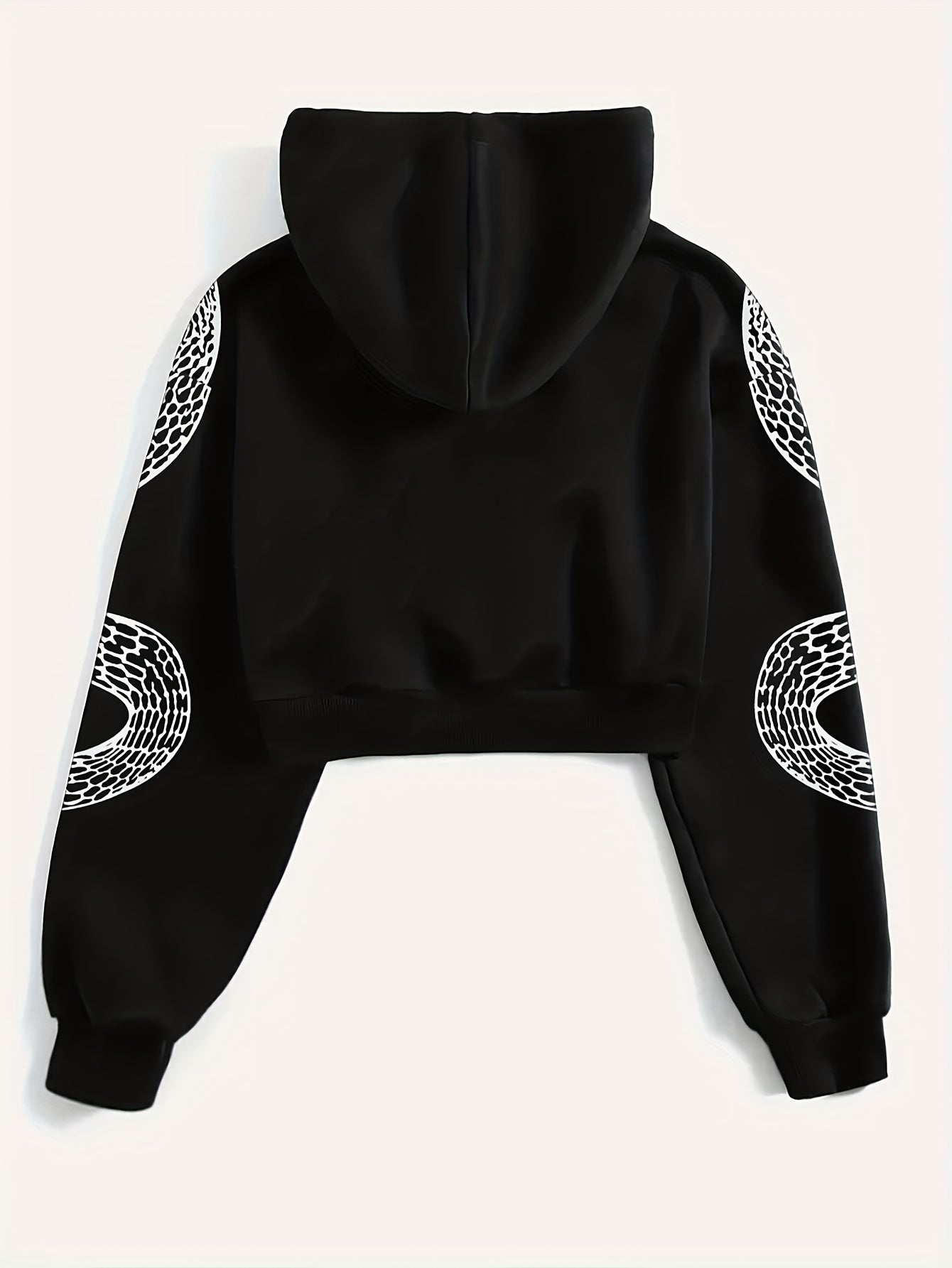 Women’s Red Hoodie – Phoenix & Butterfly Graphic Street Pullover