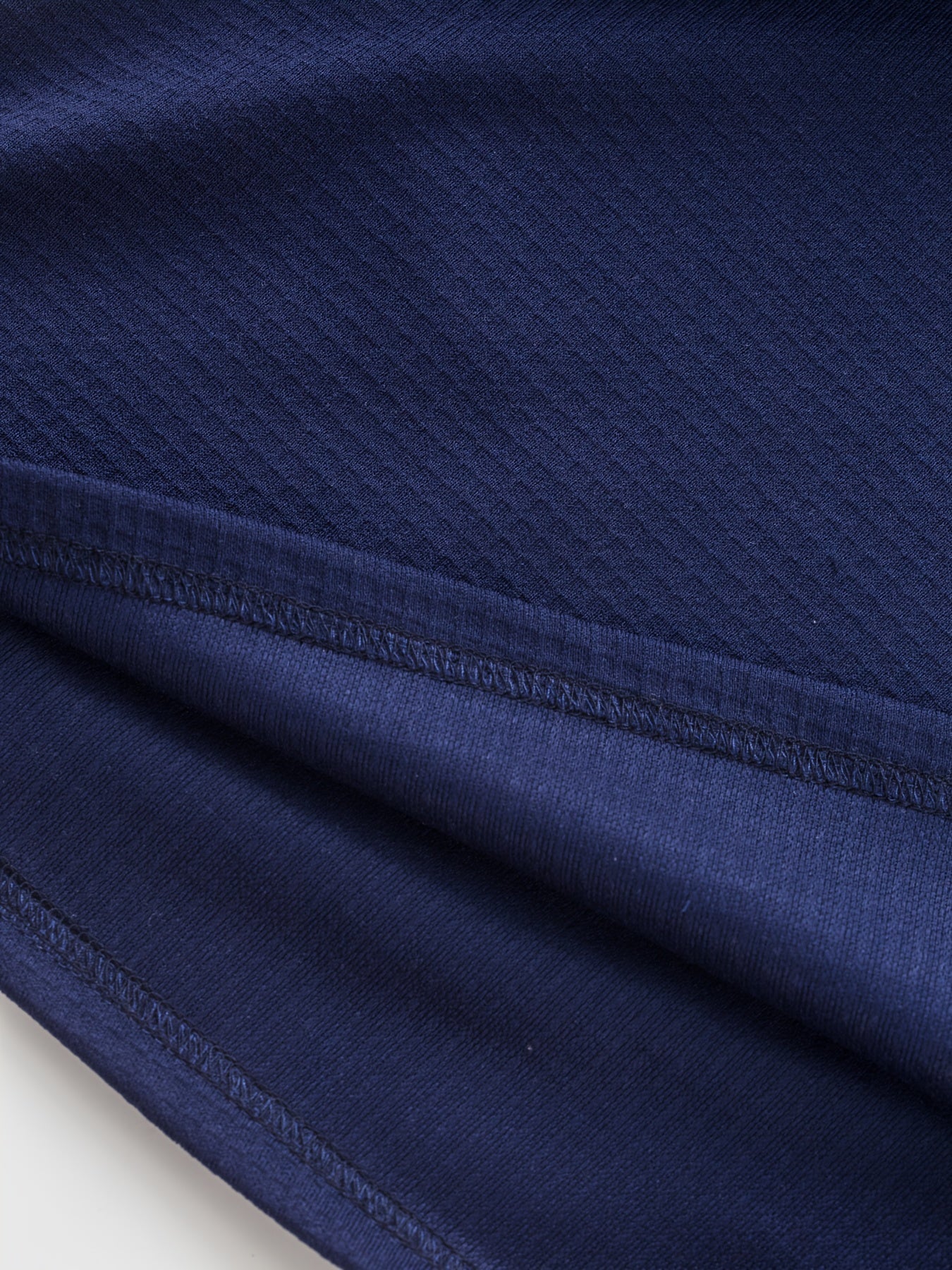 Men’s Waffle Henley Shirt – White & Black All-Season Button Top