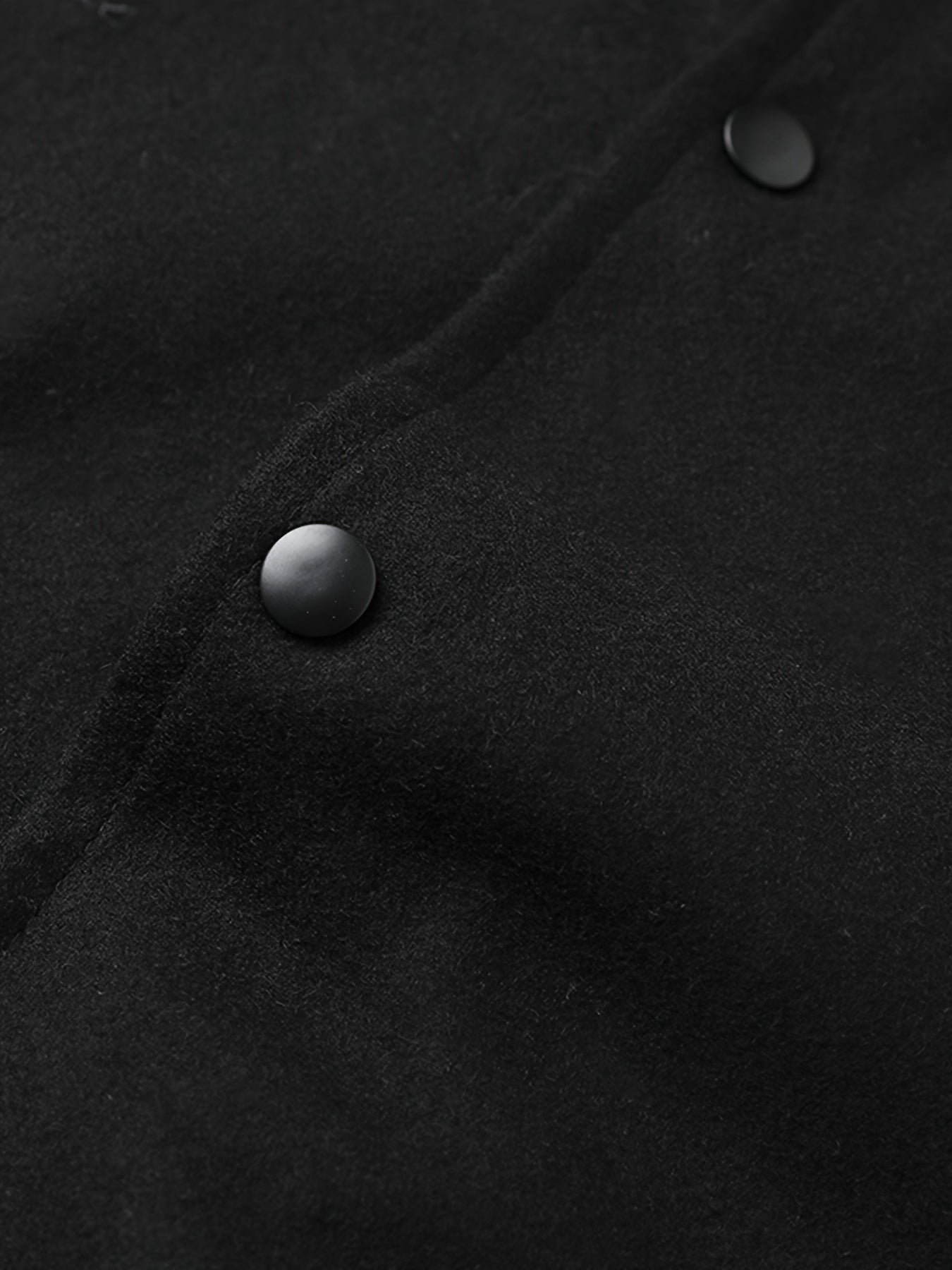 Men’s Retro Embroidered Baseball Jacket – Thick Wool Blend Street Coat