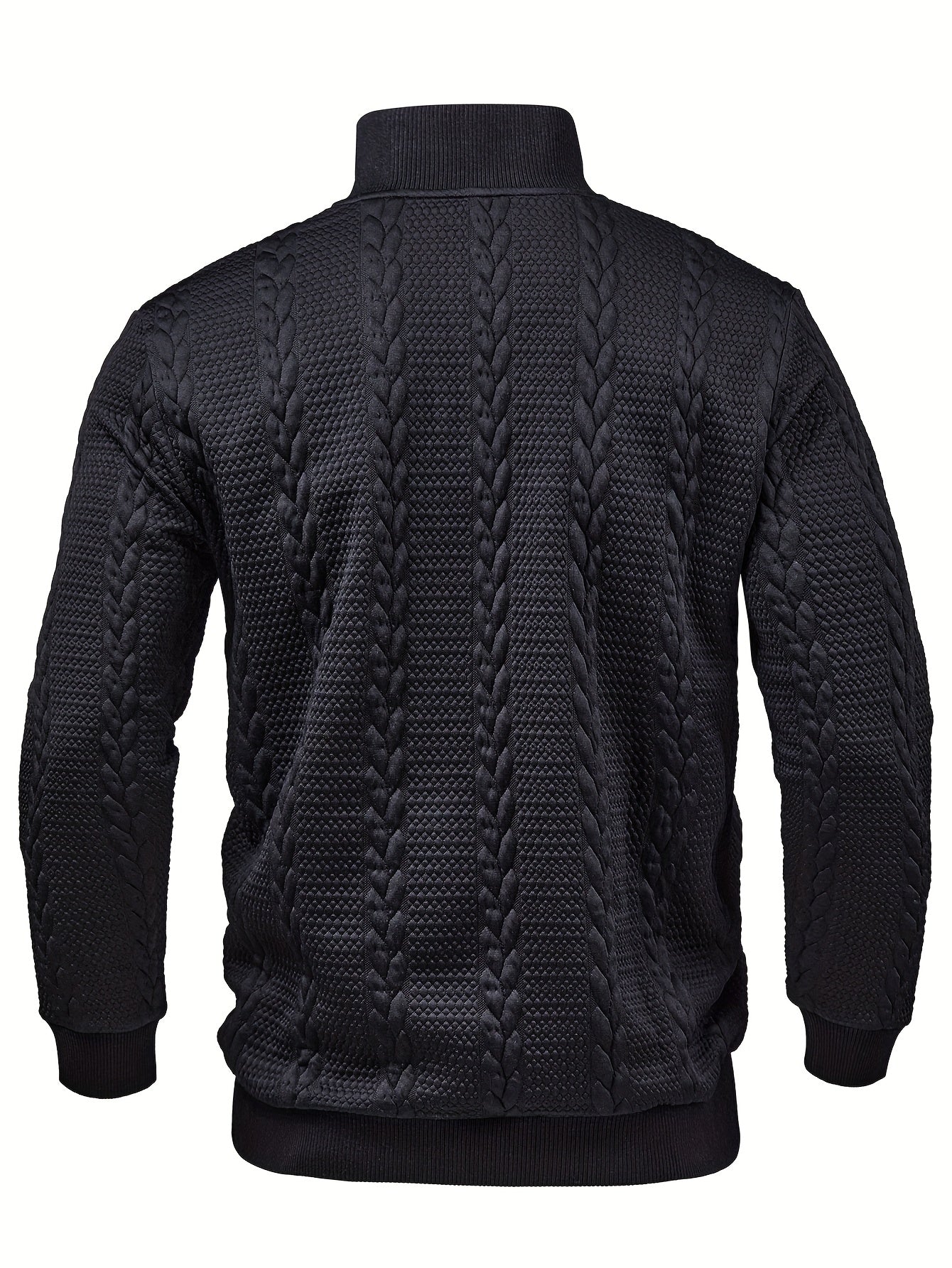 Men’s Casual Henley Shirt – Soft Stretch Long Sleeve Button Top