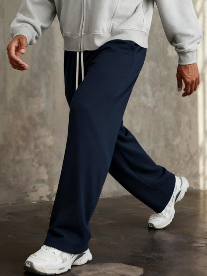 Men’s Straight-Leg Sweatpants – Modern High-Street Fit