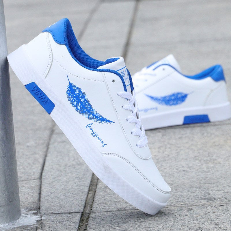 Loom & Soul Men’s Spring Casual Sneakers – Waterproof Lace-Up Flats for Everyday Style and Comfort