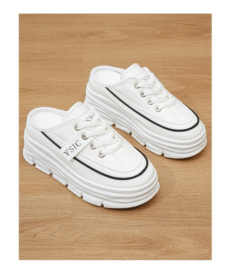 Zapatos Planos Casuales de Verano – Sandalias Cómodas de Uso Diario con Cordones