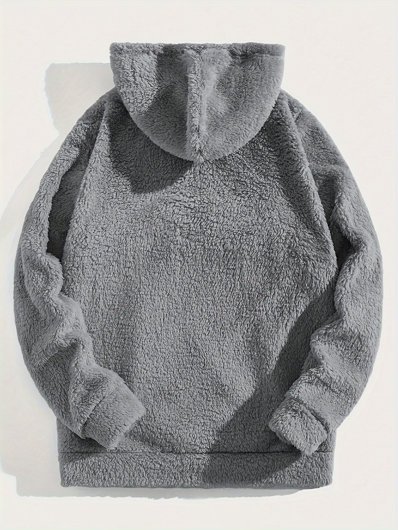 Men’s Plush Fleece Hoodie – Half-Zip “Brooklyn” Winter Pullover