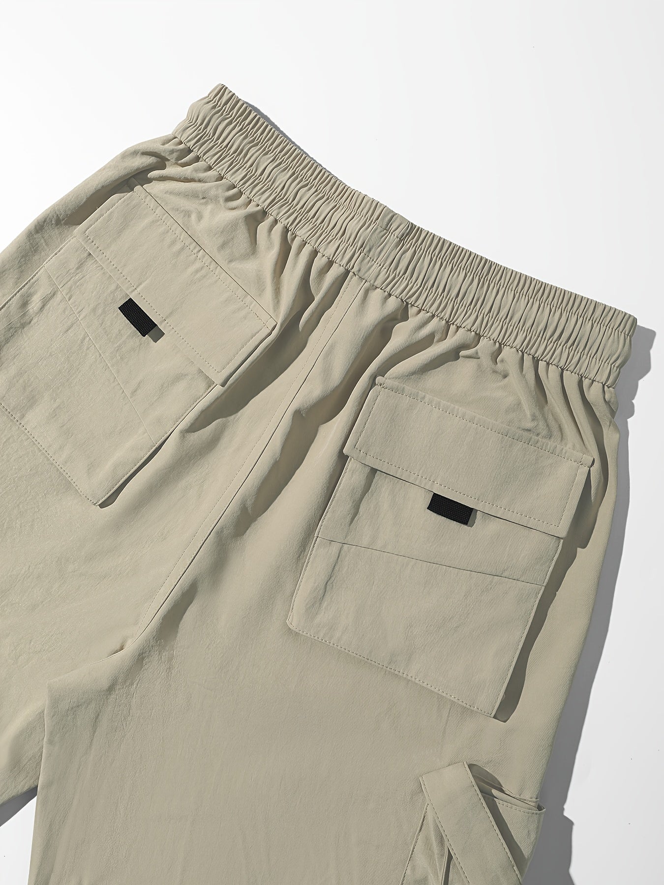 Pantalon cargo à cordon de serrage pour femme – Coupe décontractée style urbain, multipoches