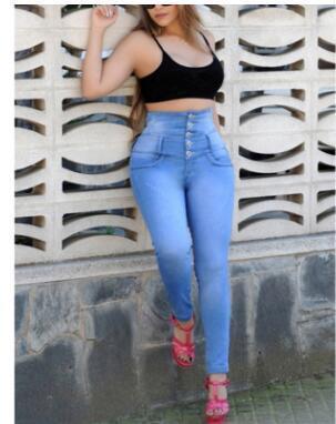 Loom & Soul™ High-Waist Slim Fit Jeans – Women’s Stretch Denim Harem Pants