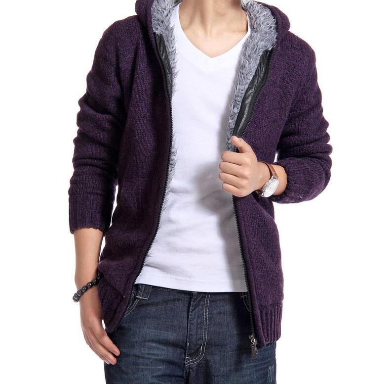 Loom & Soul™ Men’s Wool Blend Warm Jacket – Soft Acrylic-Wool Winter Coat for Everyday Comfort and Style
