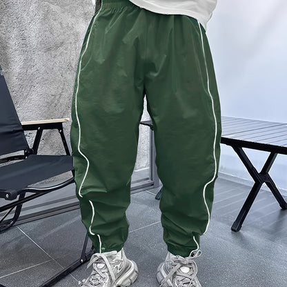 Men’s Loose-Fit Drawstring Pants – Breathable Casual Outdoor Joggers