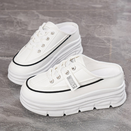 Casual Summer Flat Shoes – Comfortable Lace-Up Everyday Sandals