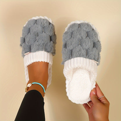 Pantuflas de Lujo Forradas para Mujer – Comodidad sin Cierres para Interiores y Exteriores