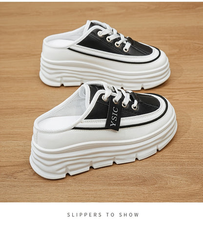 Zapatos Planos Casuales de Verano – Sandalias Cómodas de Uso Diario con Cordones