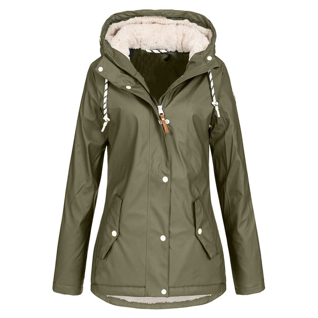 Women’s Outdoor Winter Sports Jacket – Warm Windproof Active Coat