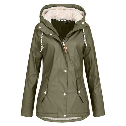 Women’s Outdoor Winter Sports Jacket – Warm Windproof Active Coat