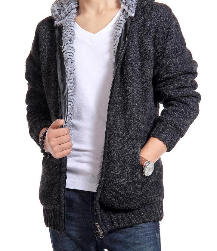Loom & Soul™ Men’s Wool Blend Warm Jacket – Soft Acrylic-Wool Winter Coat for Everyday Comfort and Style