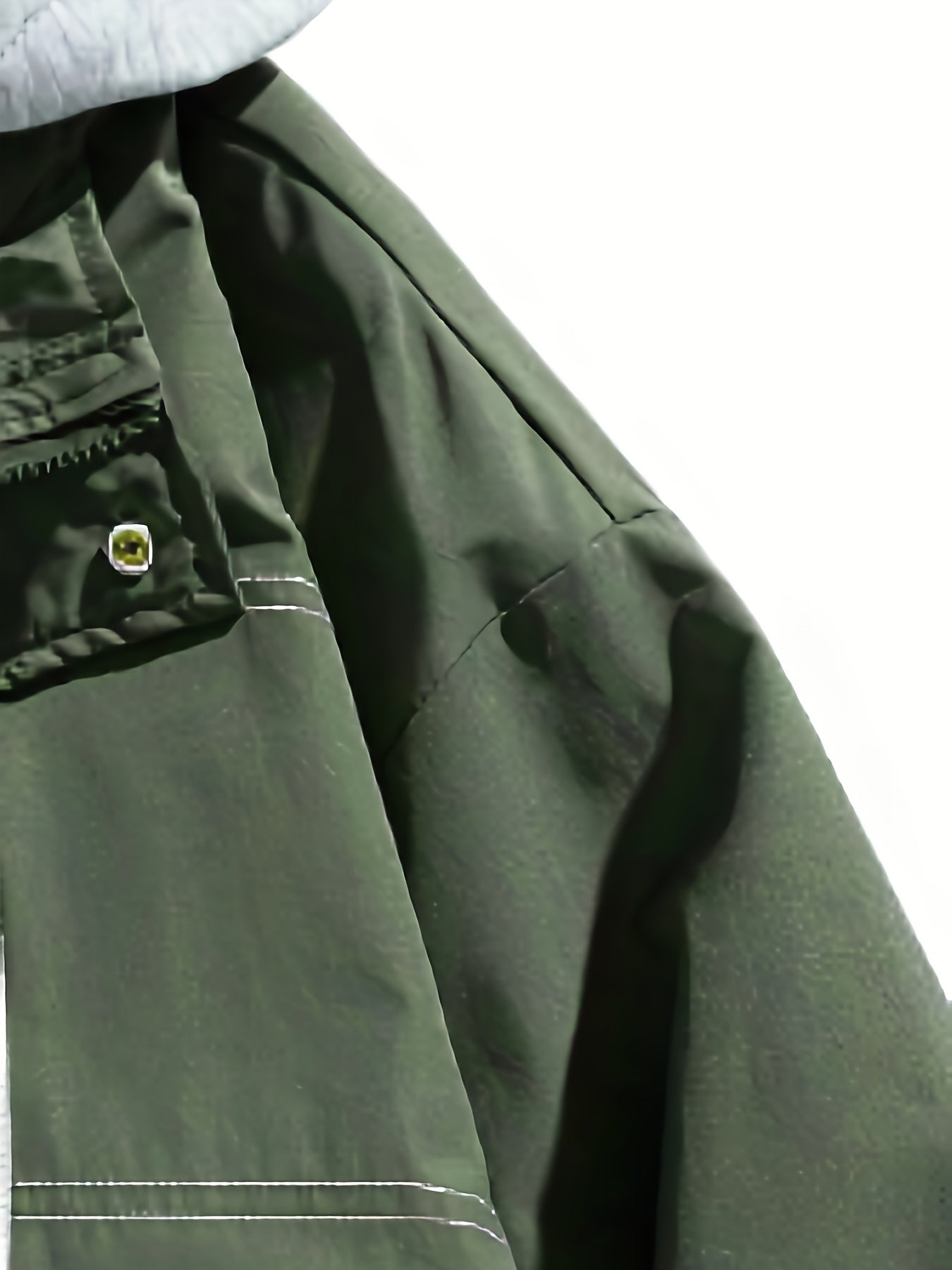 Loom & Soul Men’s Color Block Zip Jacket – Lightweight Hooded Windbreaker