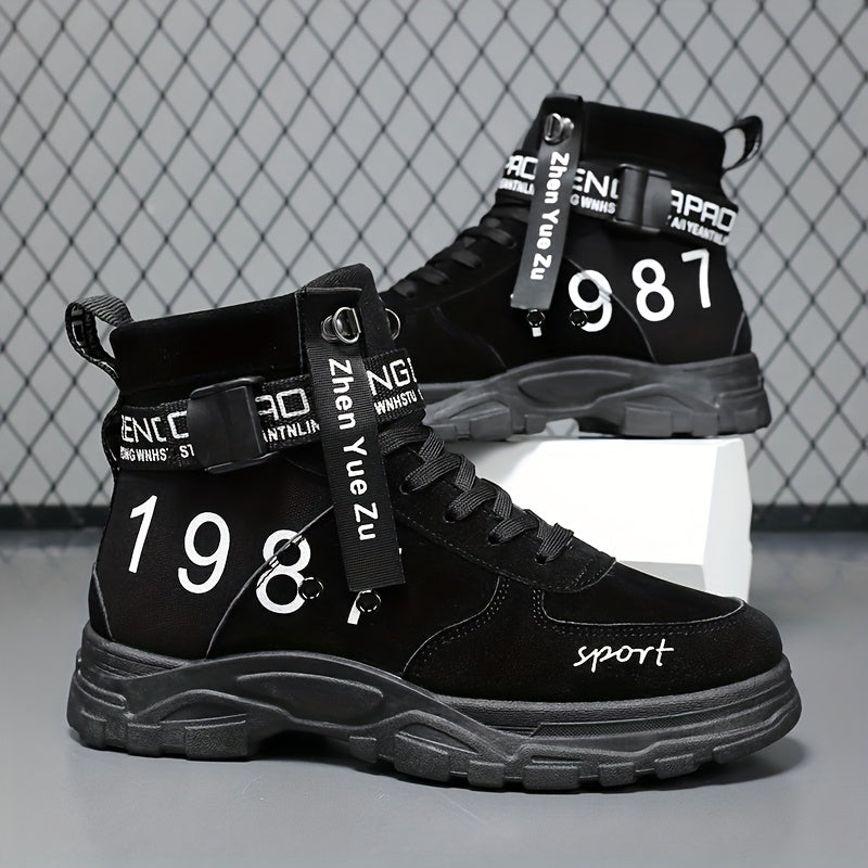 Men’s Stylish Hiking Boots – Durable Non-Slip Outdoor Ankle Boots