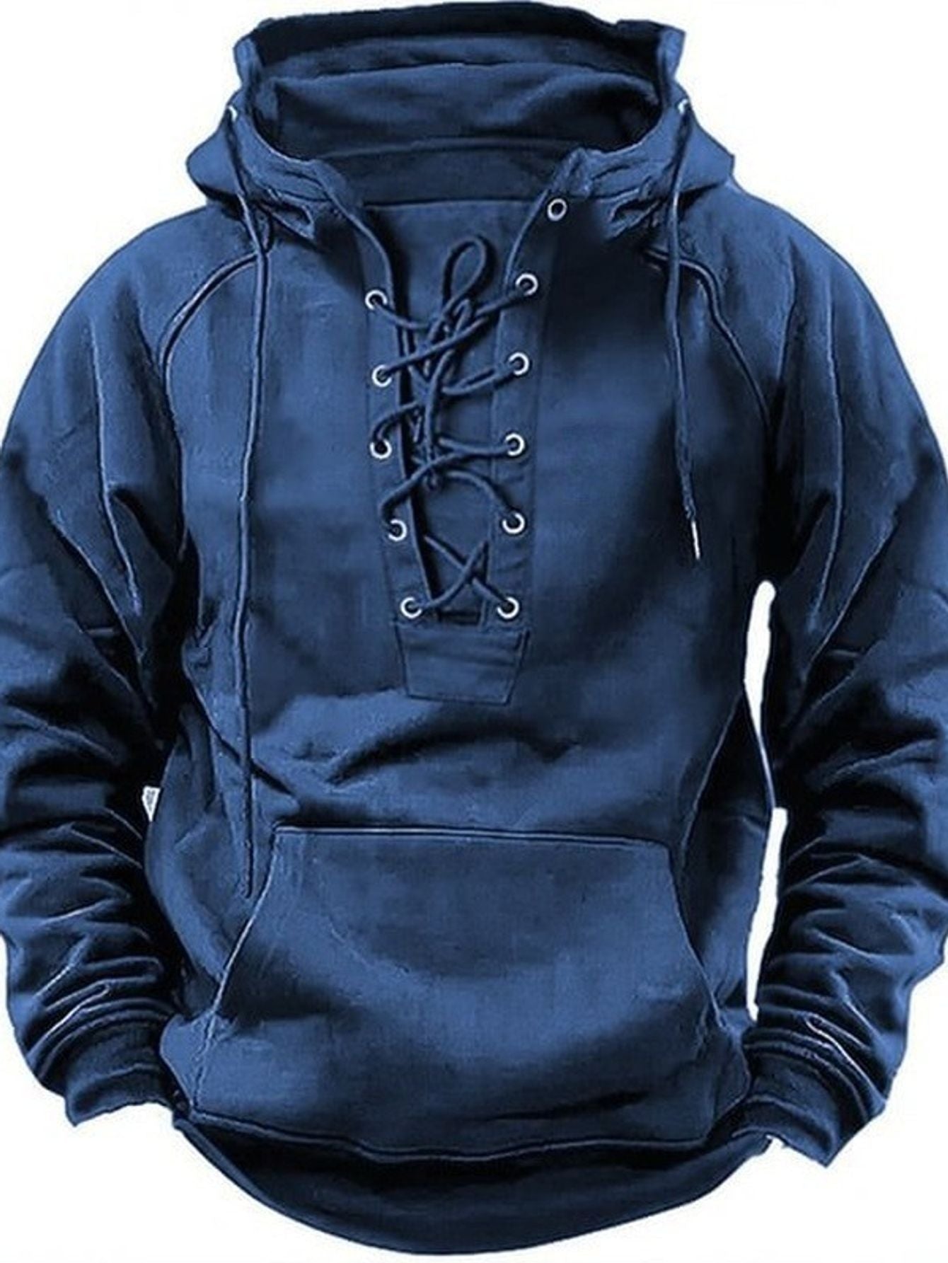 Men’s Oversized Hoodie – Plus Size Heavyweight Pullover with Pocket