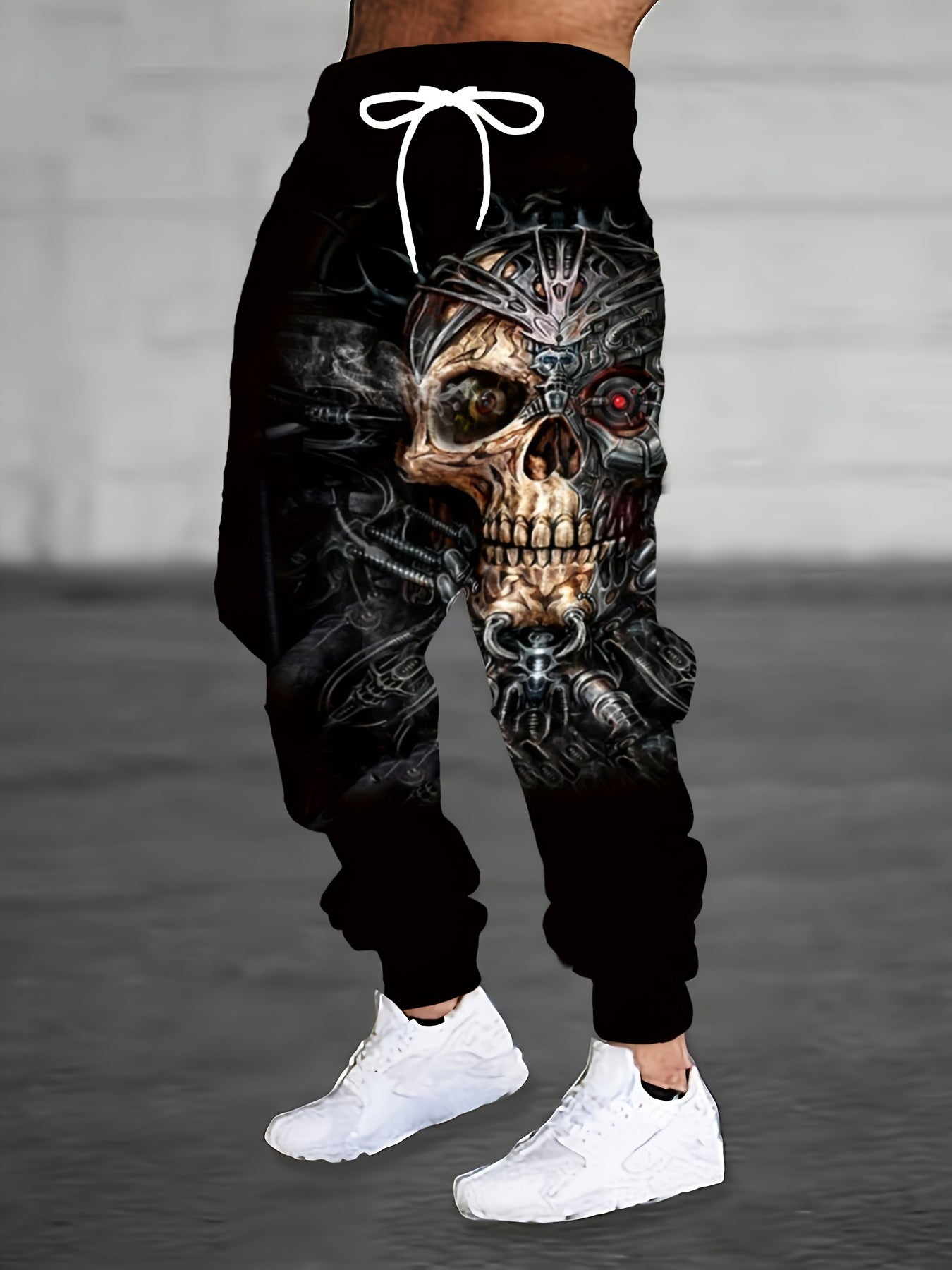 Men’s Casual Sports Pants – Loose Fit Streetwear Athletic Trousers