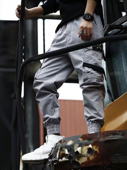 Men’s Slim Cargo Joggers – Trendy Street Pants