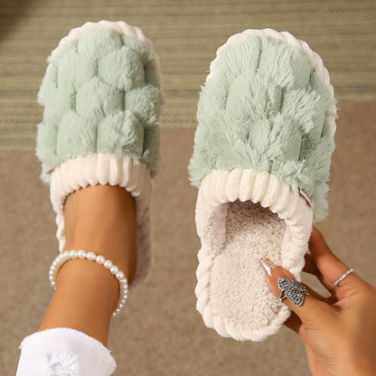 Pantuflas de Lujo Forradas para Mujer – Comodidad sin Cierres para Interiores y Exteriores