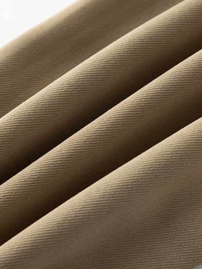 Men’s Olive Cargo Pants – Multi-Pocket Drawstring Utility Trousers