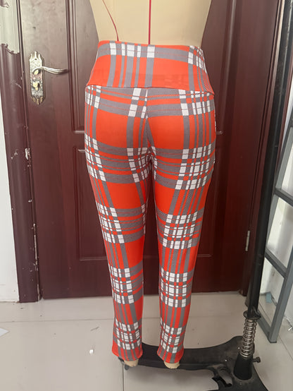 Women’s Fleece-Lined High-Waist Leggings – Cozy Winter Straight Pants