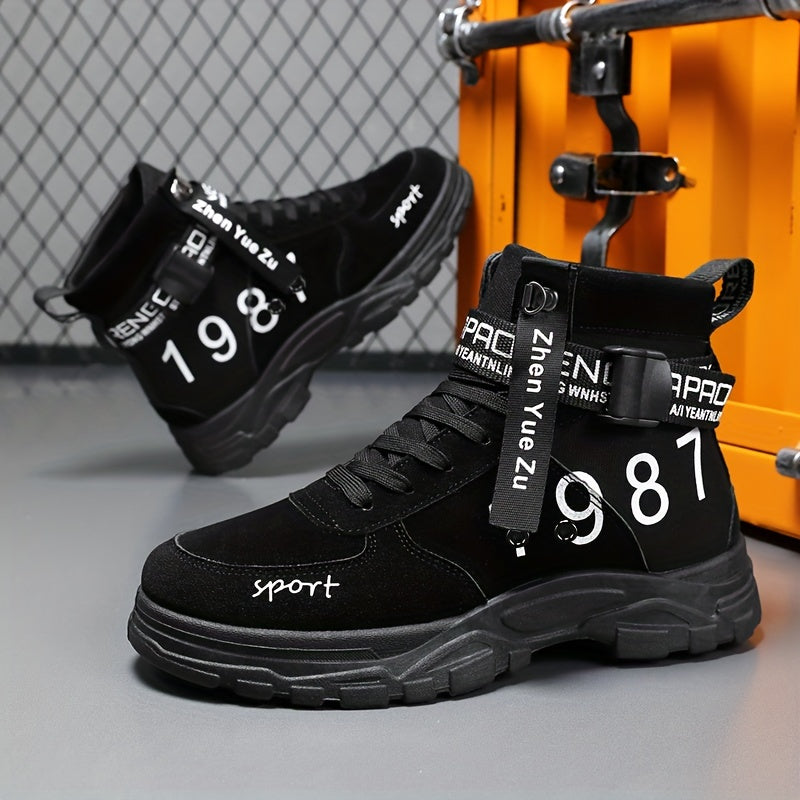 Men’s Stylish Hiking Boots – Durable Non-Slip Outdoor Ankle Boots