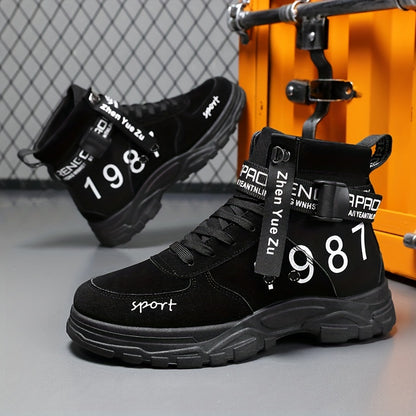 Men’s Stylish Hiking Boots – Durable Non-Slip Outdoor Ankle Boots