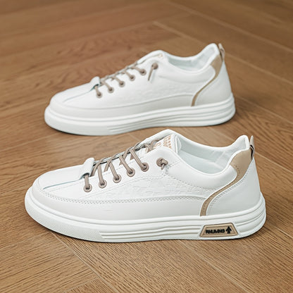 Women’s Cozy Fleece Snow Boots – White & Blue Non-Slip Thick Sole Winter Shoes