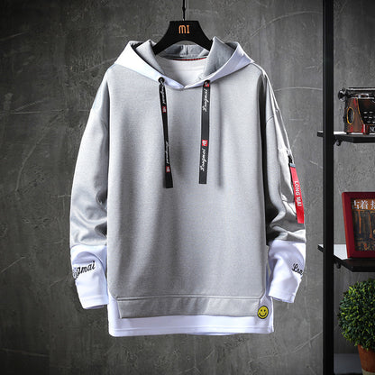 Sudadera con capucha informal de hombre – Manga larga estilo urbano