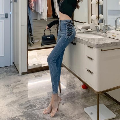 Loom & Soul Women’s High-Waist Slim Cropped Skinny Jeans