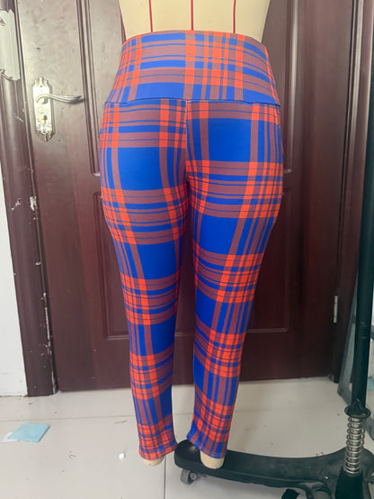 Women’s Fleece-Lined High-Waist Leggings – Cozy Winter Straight Pants