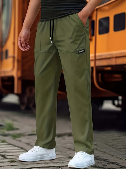 Pantalon de sport extensible pour homme – Coupe décontractée et streetwear