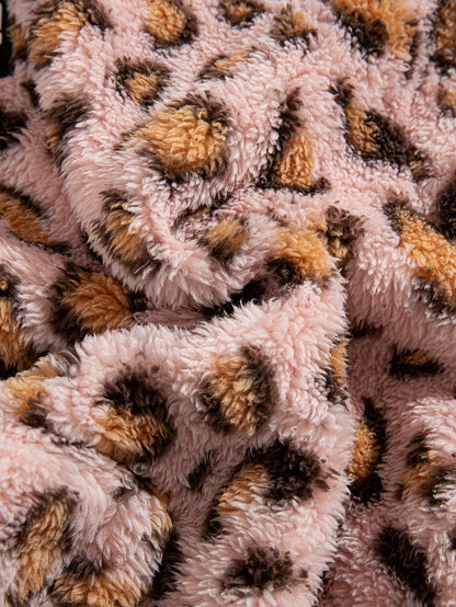 Sudadera con capucha y estampado de leopardo para hombre – Sudadera de felpa para un estilo urbano impactante