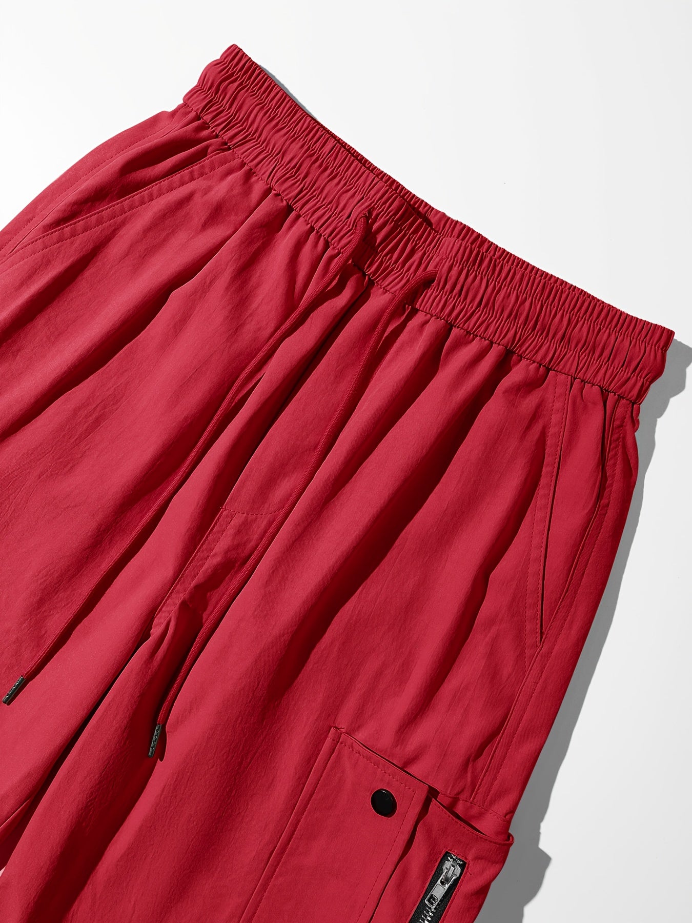 Pantalon cargo à cordon de serrage pour femme – Coupe décontractée style urbain, multipoches