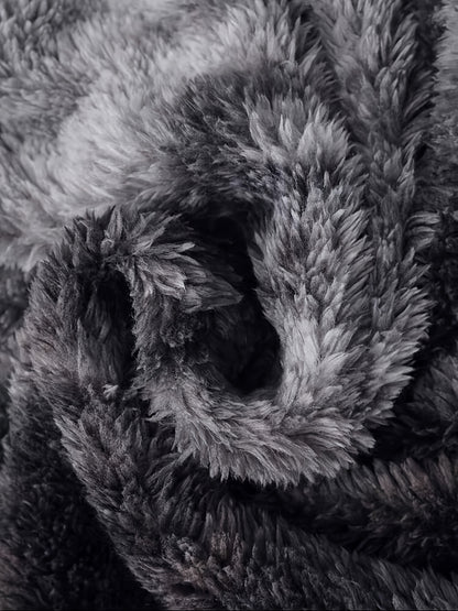 Loom & Soul Men’s Tie-Dye Fleece Jacket – Soft Plush Warm Hooded Outerwear