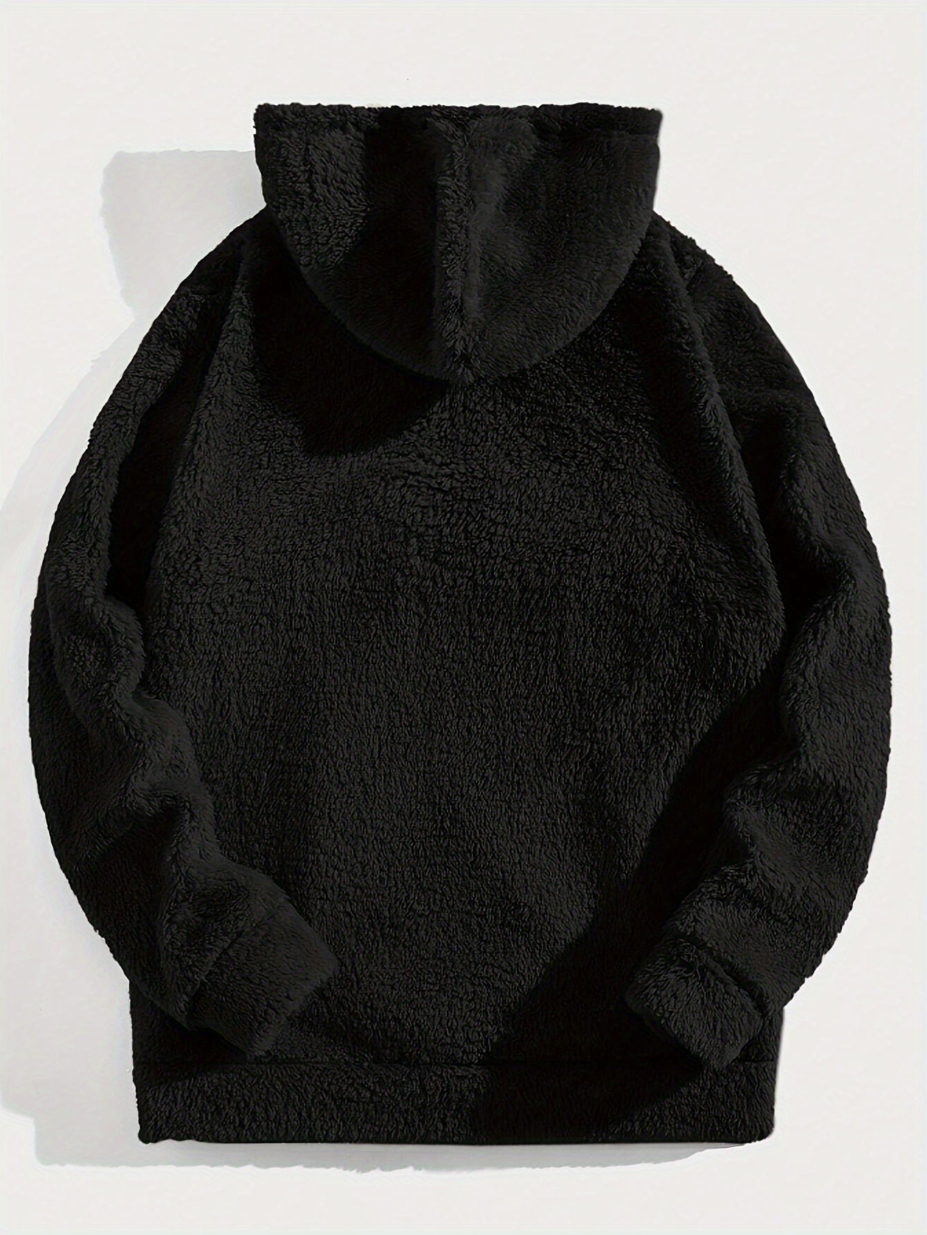 Men’s Plush Fleece Hoodie – Half-Zip “Brooklyn” Winter Pullover