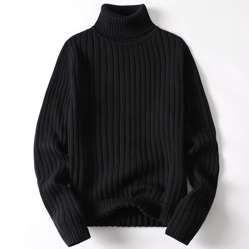 Suéter de punto casual para hombre – Estilo versátil de ajuste holgado