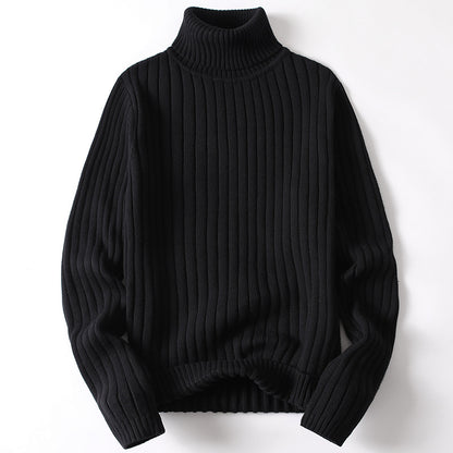 Suéter de punto casual para hombre – Estilo versátil de ajuste holgado