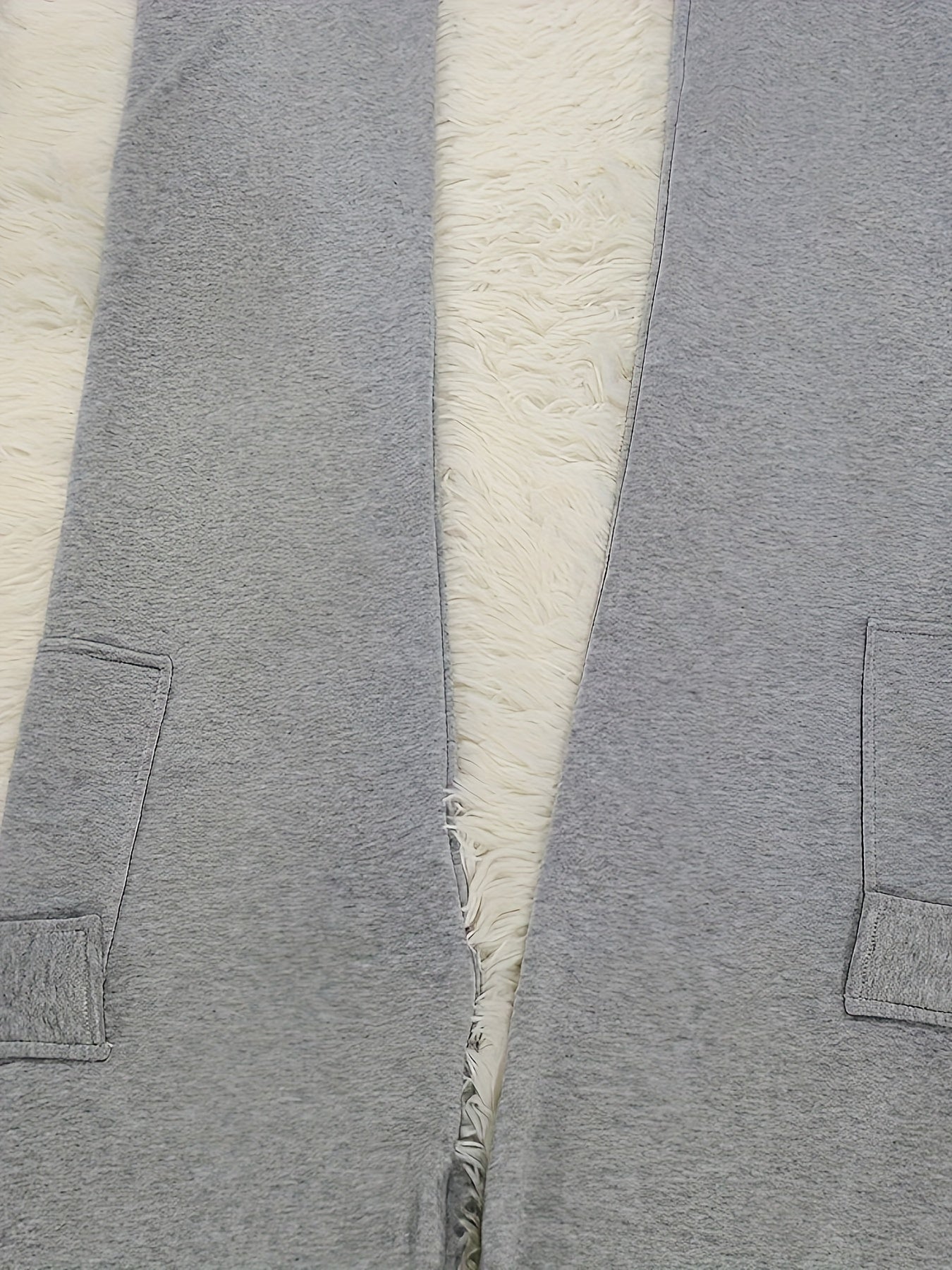 Drawstring Draped Pants – Women’s Solid Straight-Leg Casual Trousers