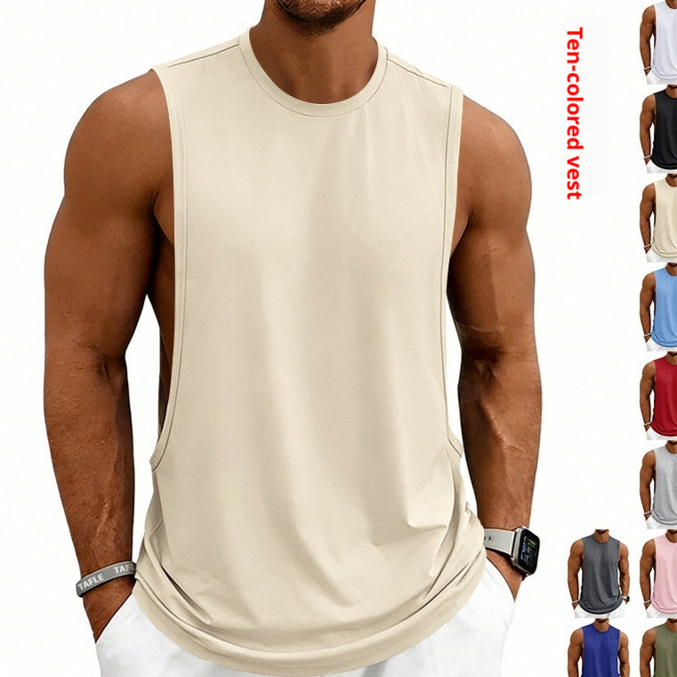 Men’s Performance Tank – Breathable Loose-Fit Summer Vest