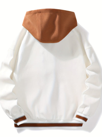 Loom & Soul Men’s  “DREAMS” Hooded Jacket – Loose Streetwear Coat